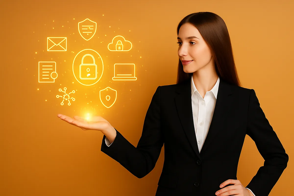 Ilustração da abordagem de segurança de aplicações da Brio Security